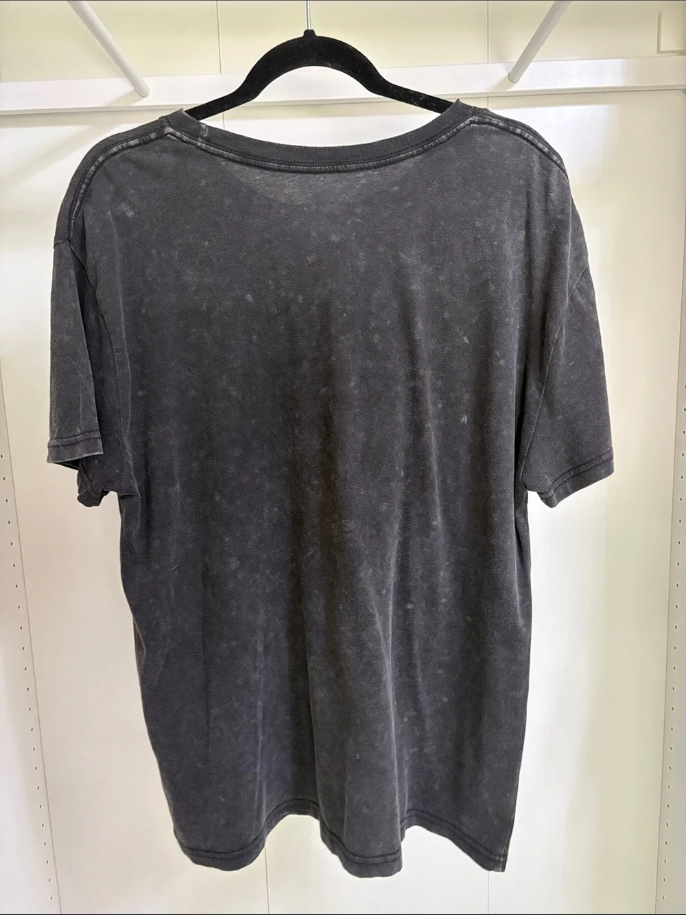 The Phluid Project Black Graphic Sublime Tee with Neon Floral Print NWOT - Picture 2 of 2